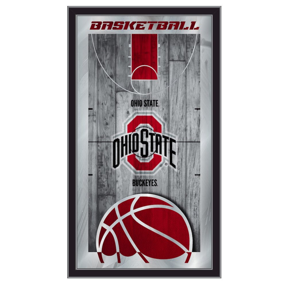 Ohio State 15" x 26" Basketball Mirror