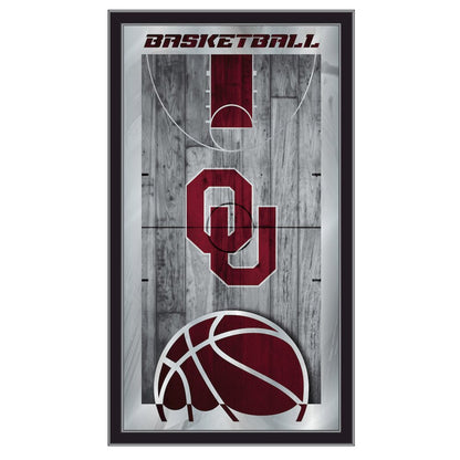 Oklahoma 15" x 26" Basketball Mirror