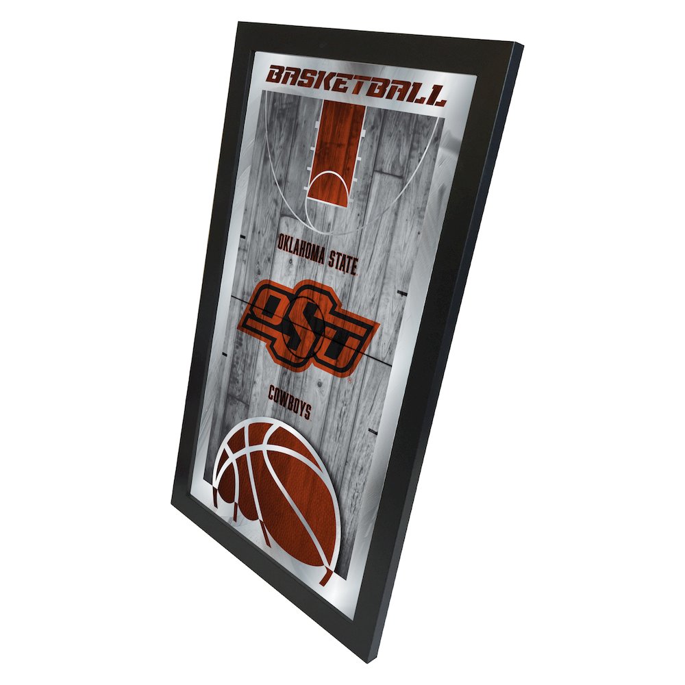Oklahoma State 15" x 26" Basketball Mirror