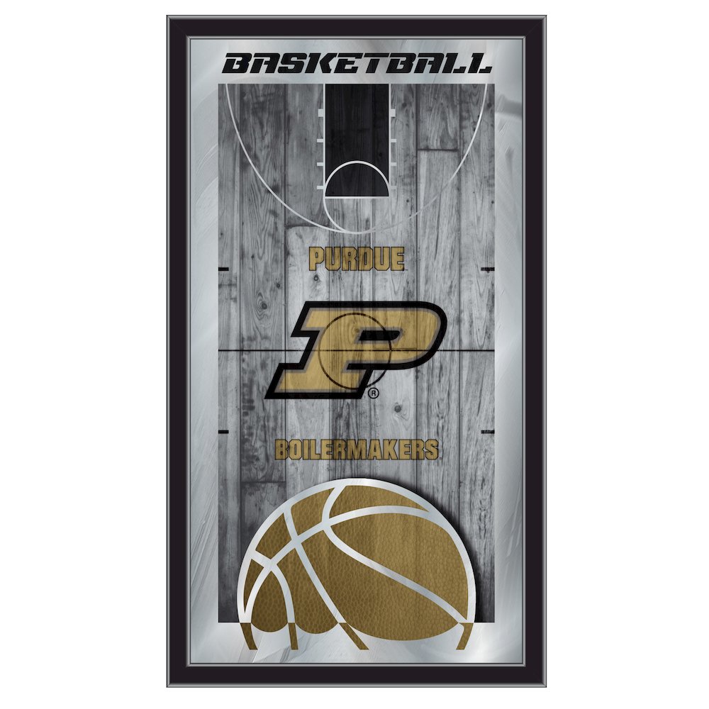Purdue 15" x 26" Basketball Mirror