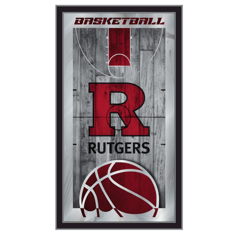 Rutgers 15" x 26" Basketball Mirror