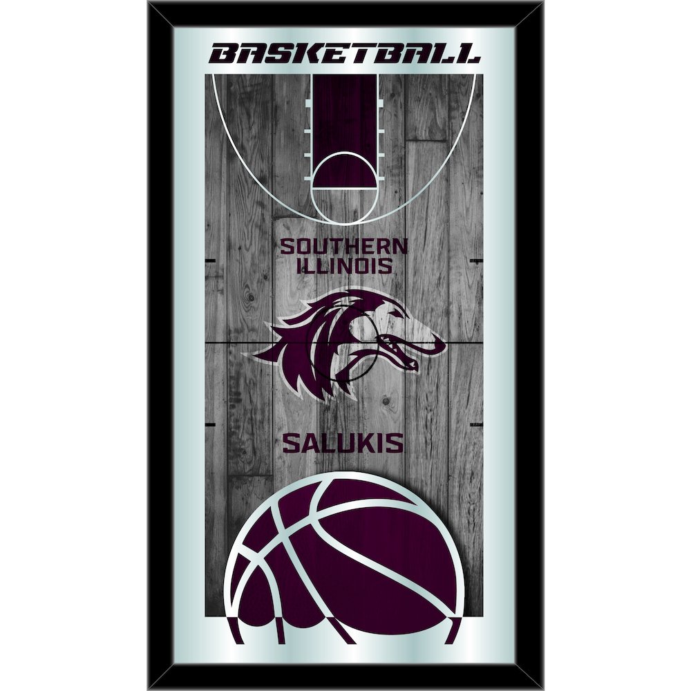 Southern Illinois University 15" x 26" Basketball Mirror