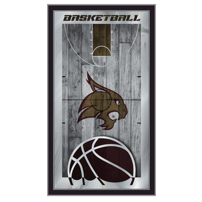 Texas State 15" x 26" Basketball Mirror