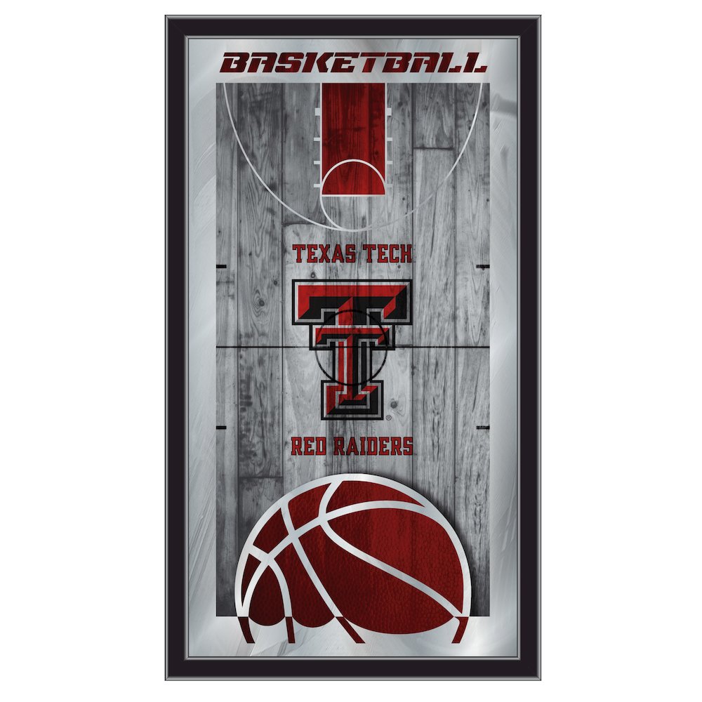 Texas Tech 15" x 26" Basketball Mirror