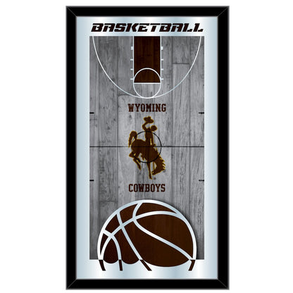 Wyoming 15" x 26" Basketball Mirror