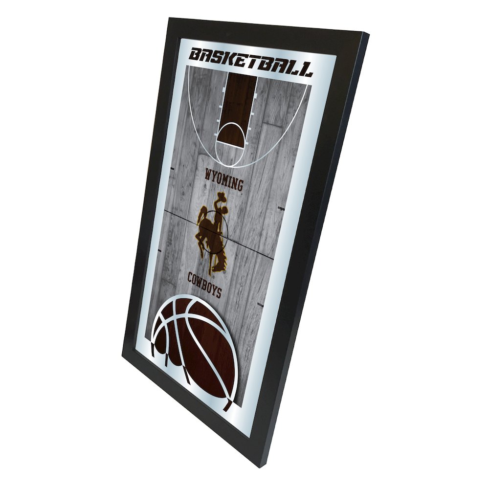 Wyoming 15" x 26" Basketball Mirror