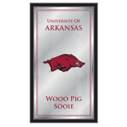 Arkansas 26" x 15" Fight Song Mirror