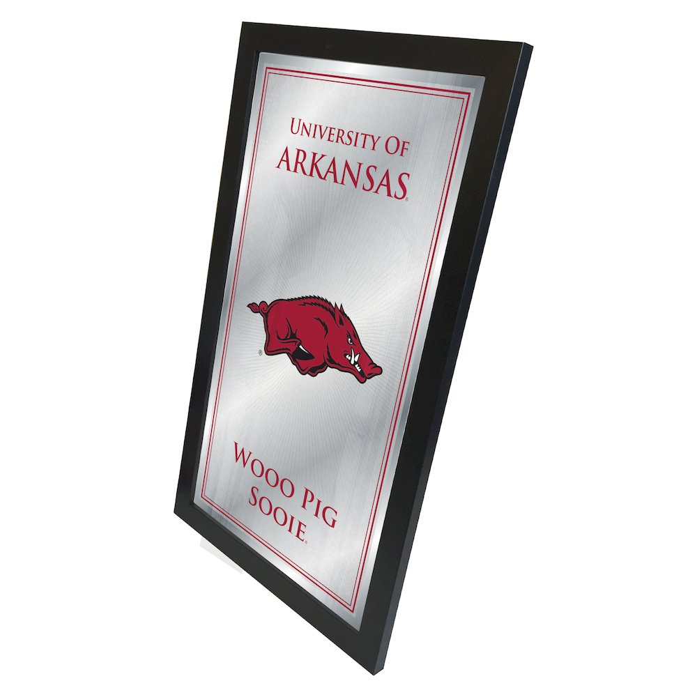 Arkansas 26" x 15" Fight Song Mirror