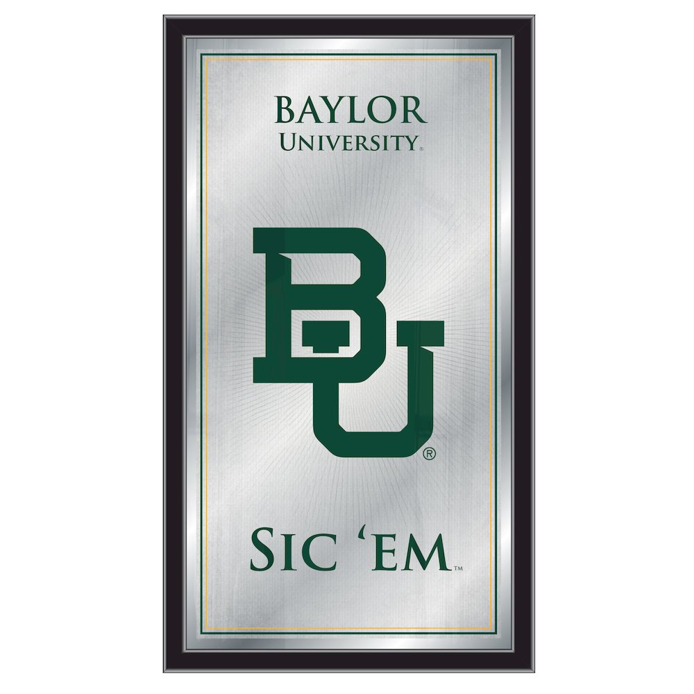 Baylor 26" x 15" Fight Song Mirror