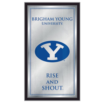 Brigham Young 26" x 15" Fight Song Mirror