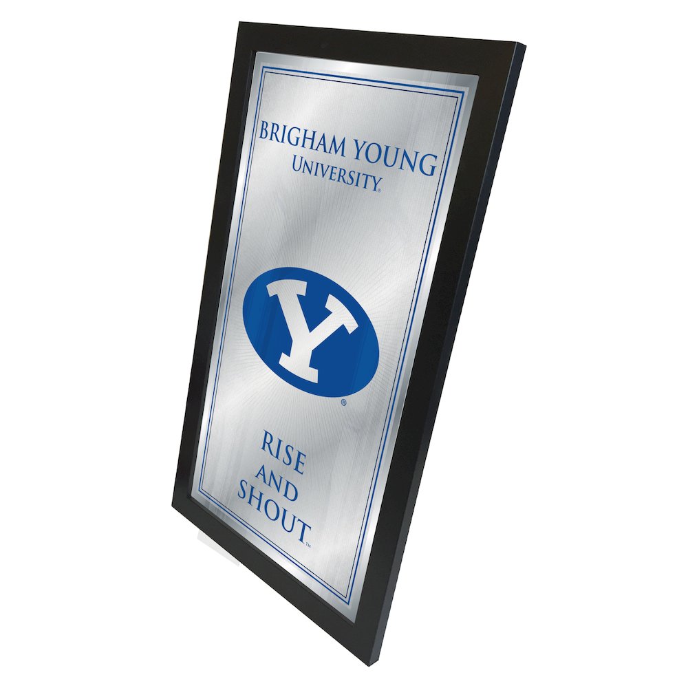 Brigham Young 26" x 15" Fight Song Mirror