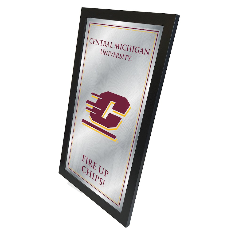 Central Michigan 26" x 15" Fight Song Mirror