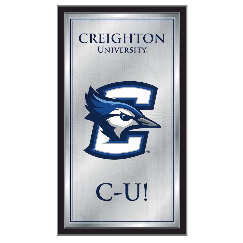 Creighton 26" x 15" Fight Song Mirror