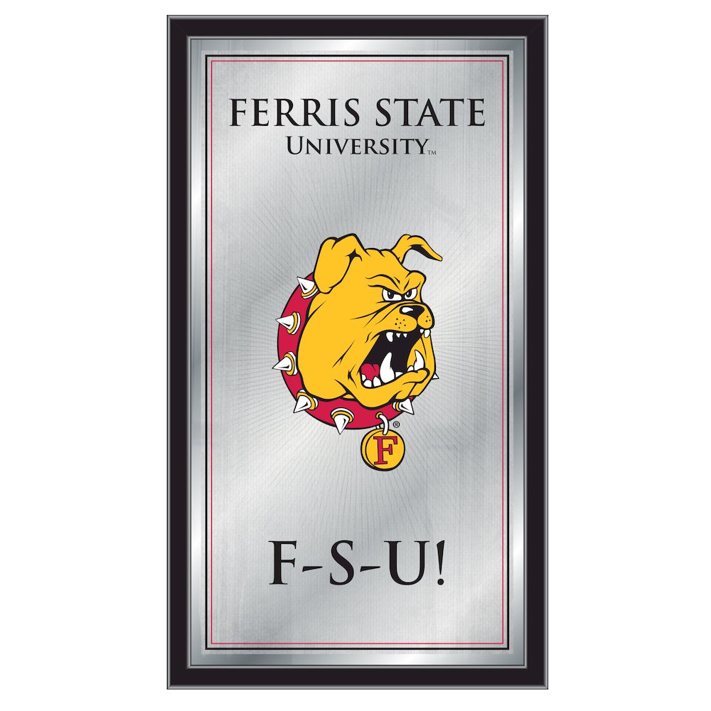 Ferris State University 26" x 15" Fight Song Mirror