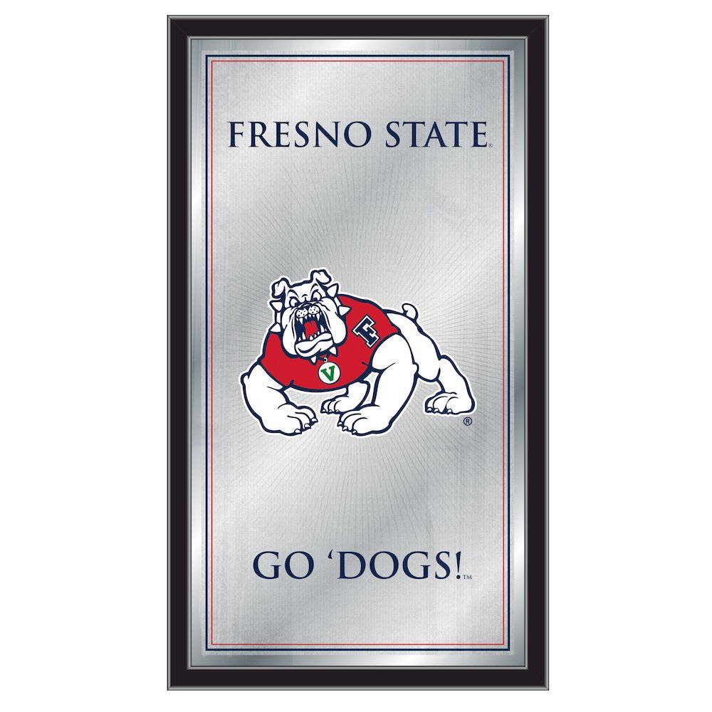 Fresno State University 26" x 15" Fight Song Mirror