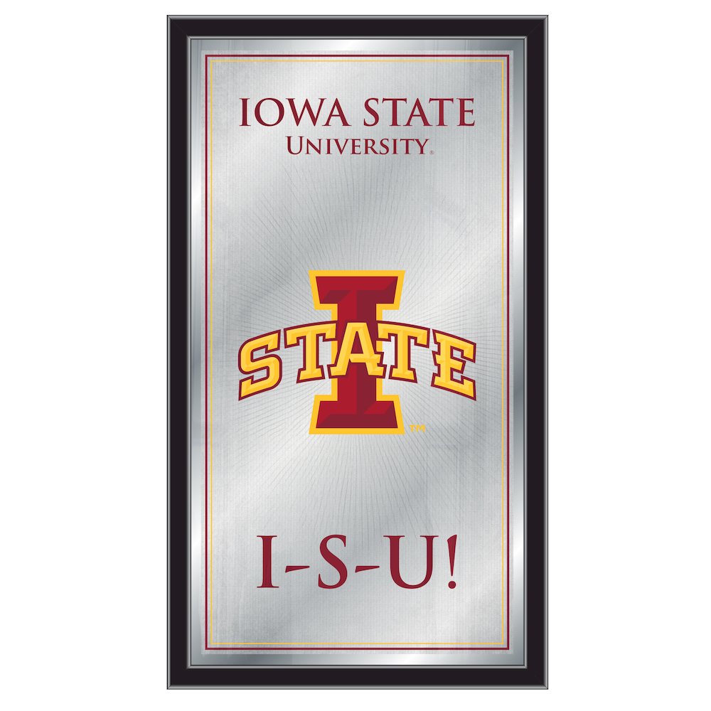 Iowa State 26" x 15" Fight Song Mirror