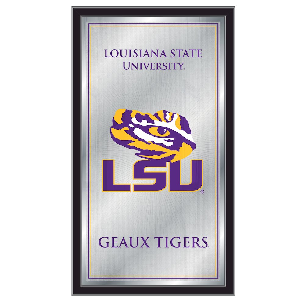 Louisiana State 26" x 15" Fight Song Mirror
