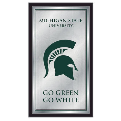 Michigan State 26" x 15" Fight Song Mirror