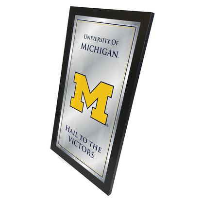 Michigan 26" x 15" Fight Song Mirror
