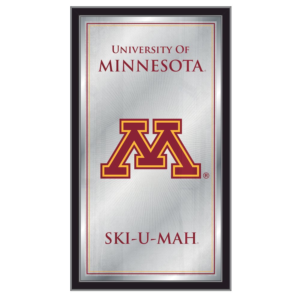 Minnesota 26" x 15" Fight Song Mirror