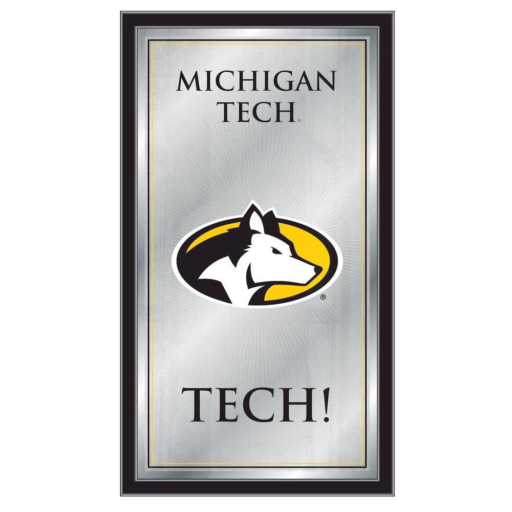Michigan Tech 26" x 15" Fight Song Mirror