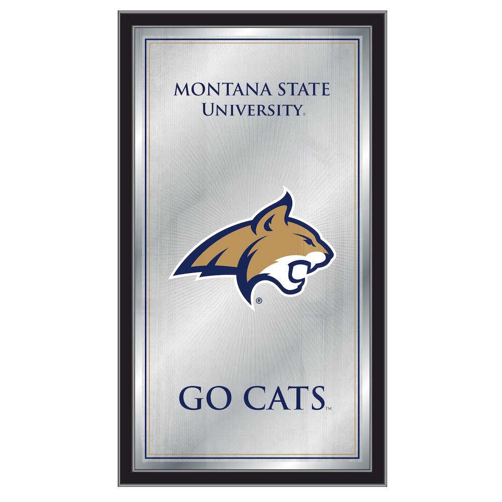Montana State 26" x 15" Fight Song Mirror