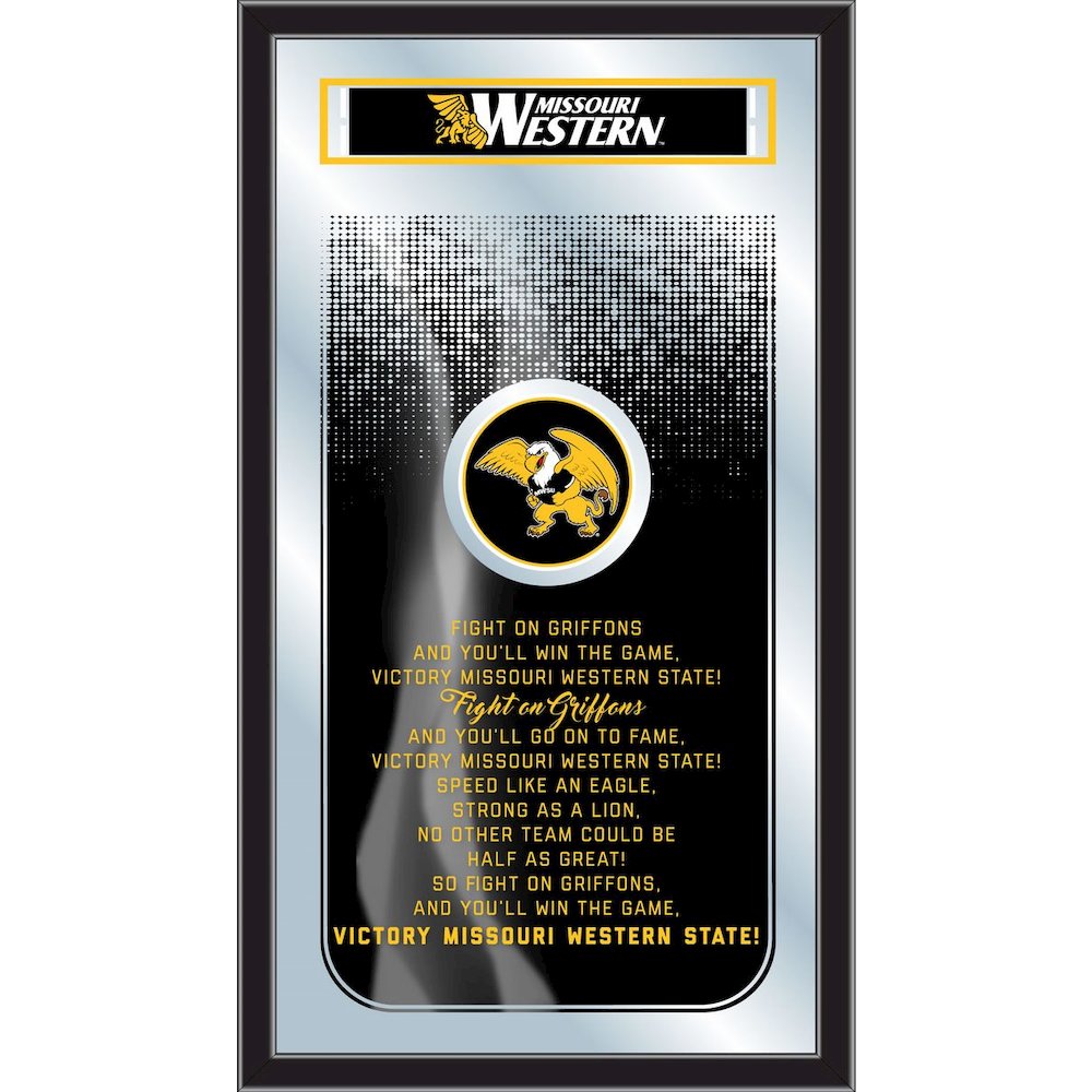 Missouri Western State 26" x 15" Fight Song Mirror