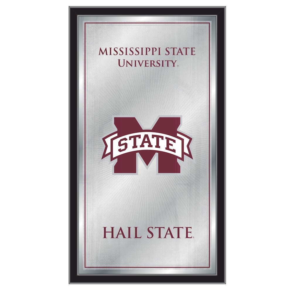 Mississippi State 26" x 15" Fight Song Mirror