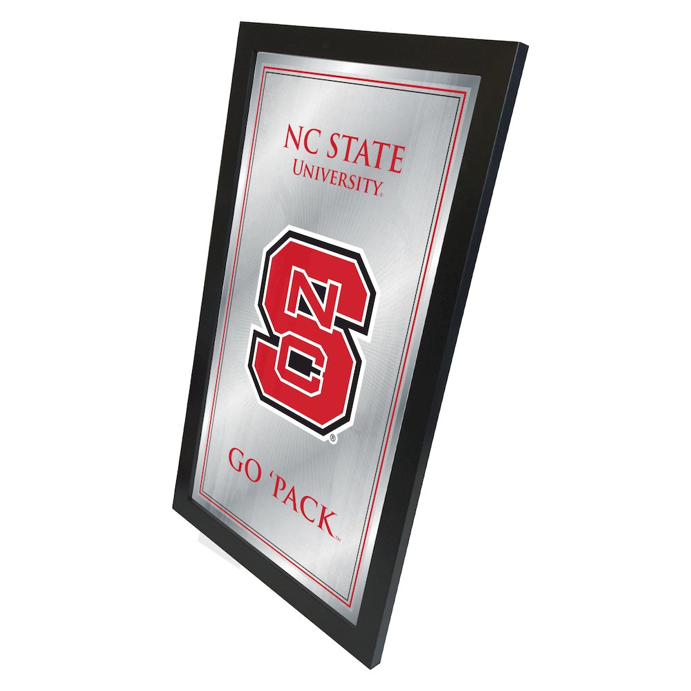 North Carolina State 26" x 15" Fight Song Mirror