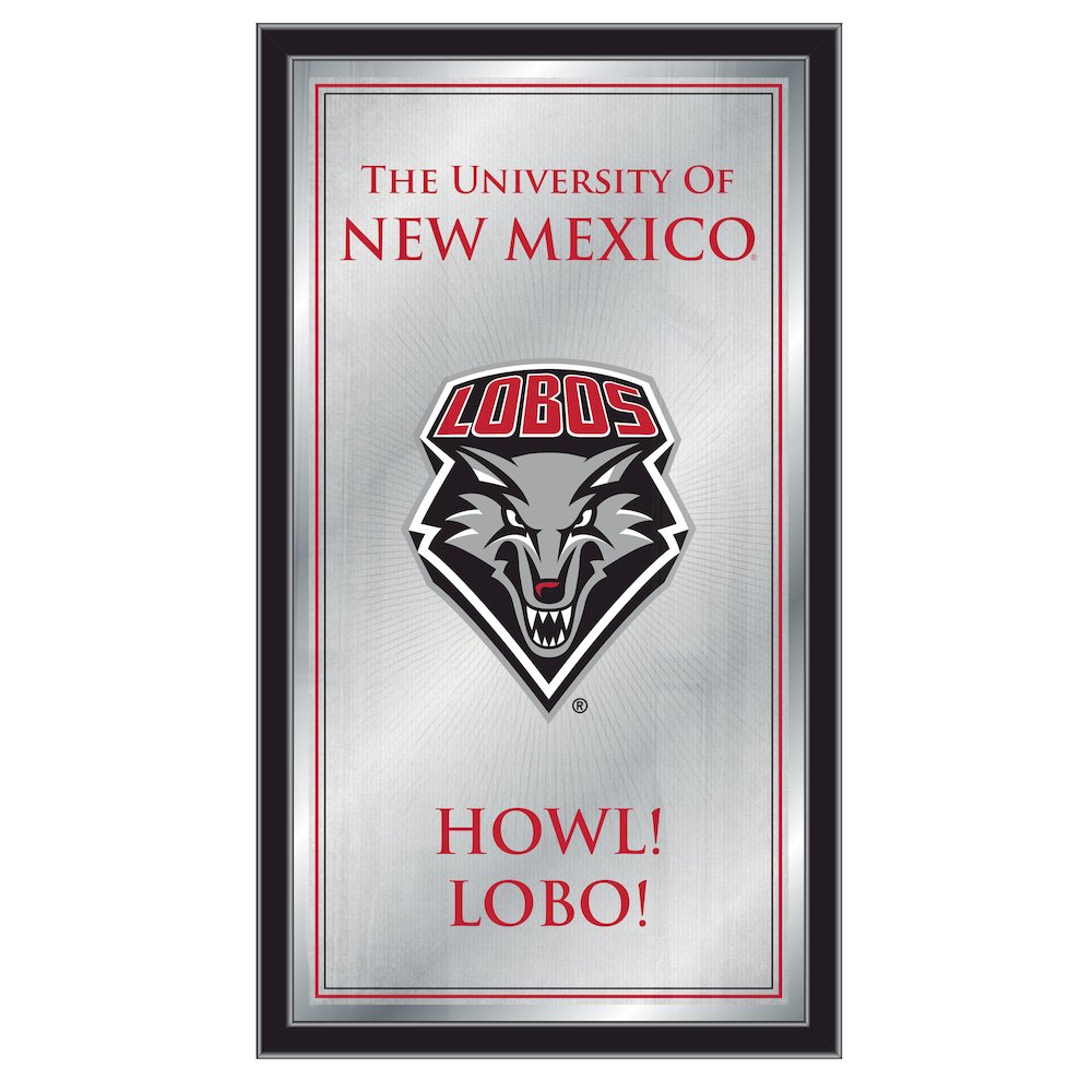 New Mexico 26" x 15" Fight Song Mirror