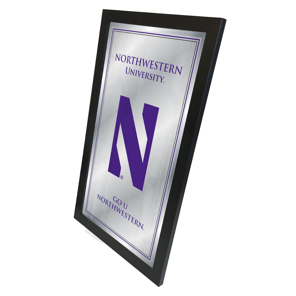 Northwestern 26" x 15" Fight Song Mirror