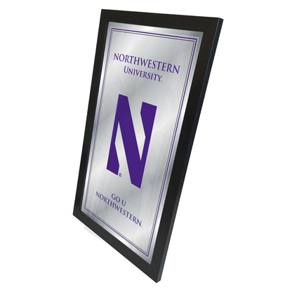 Northwestern 26" x 15" Fight Song Mirror
