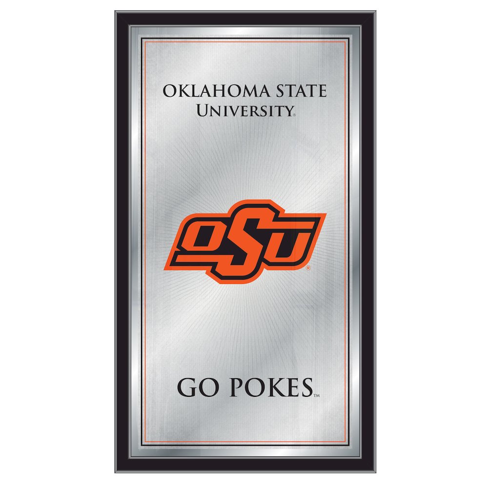 Oklahoma State 26" x 15" Fight Song Mirror