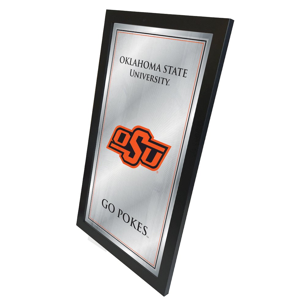 Oklahoma State 26" x 15" Fight Song Mirror