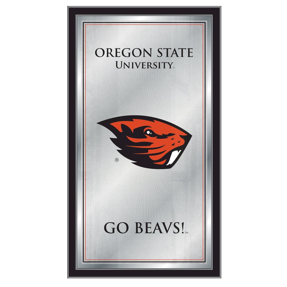Oregon State 26" x 15" Fight Song Mirror