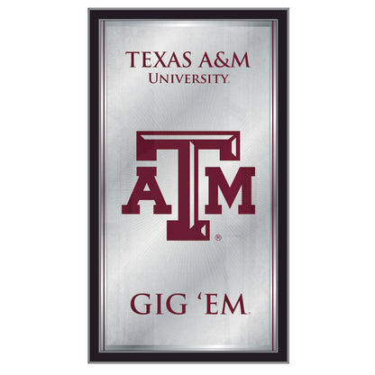 Texas A&M 26" x 15" Fight Song Mirror