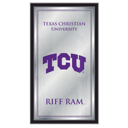 TCU 26" x 15" Fight Song Mirror