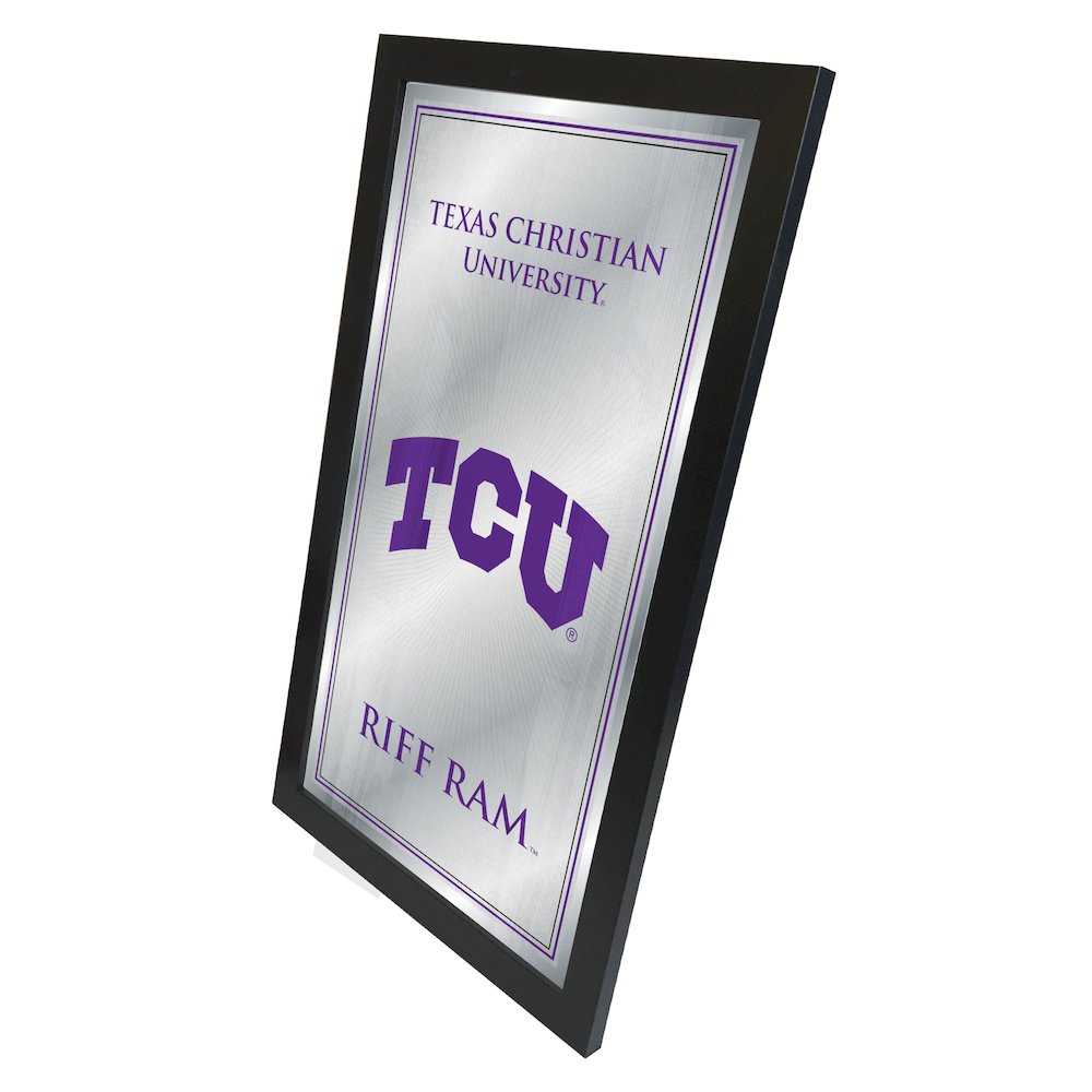 TCU 26" x 15" Fight Song Mirror