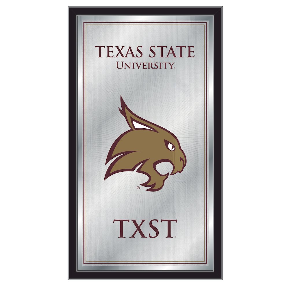 Texas State 26" x 15" Fight Song Mirror