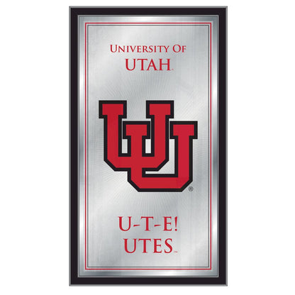 Utah 26" x 15" Fight Song Mirror