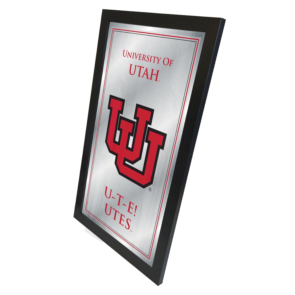 Utah 26" x 15" Fight Song Mirror