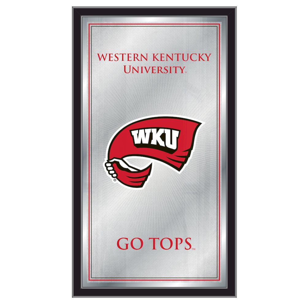 Western Kentucky 26" x 15" Fight Song Mirror