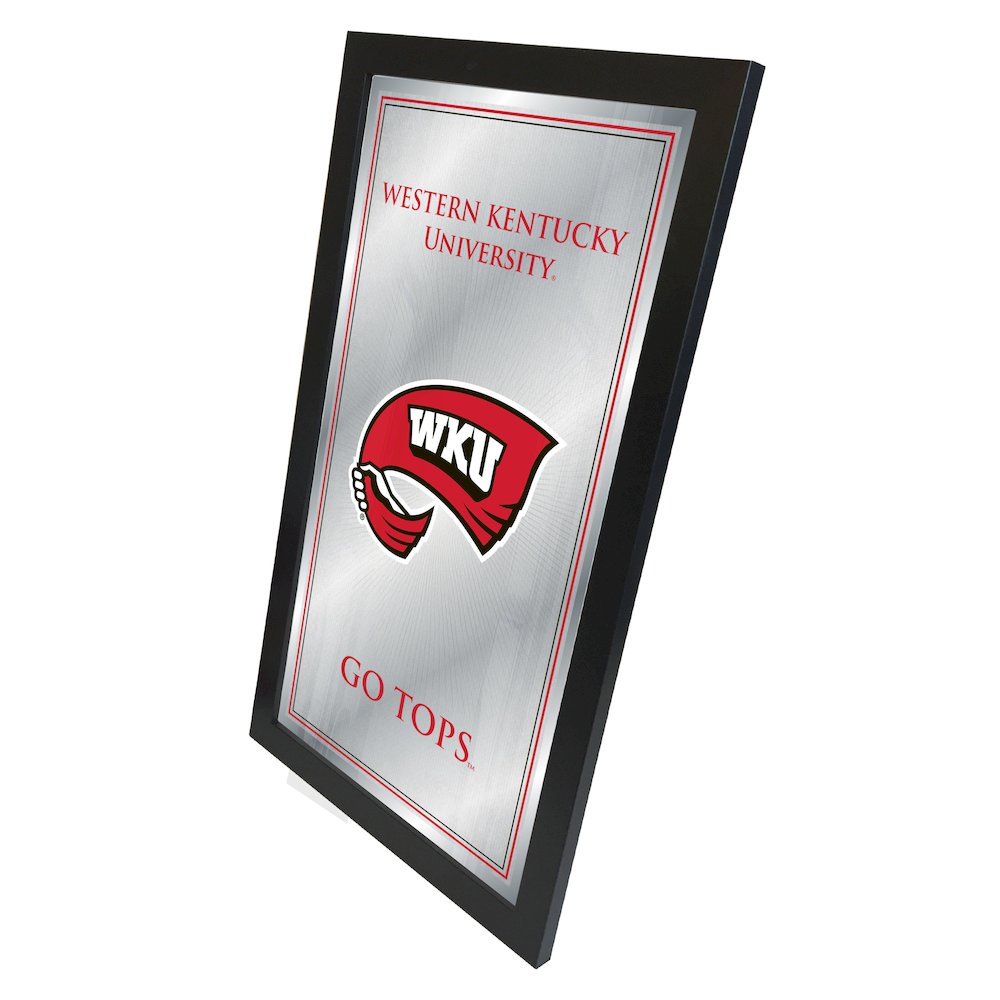 Western Kentucky 26" x 15" Fight Song Mirror