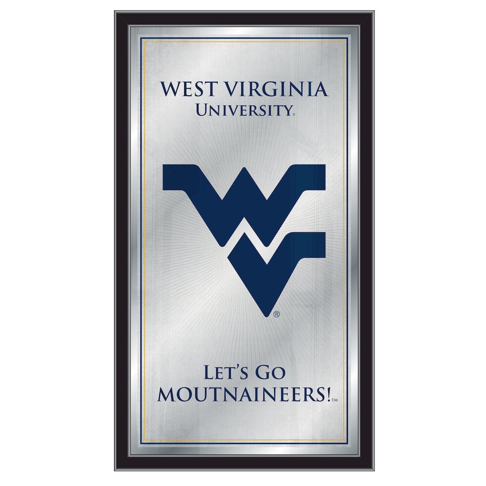 West Virginia 26" x 15" Fight Song Mirror