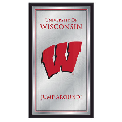 Wisconsin 26" x 15" Fight Song Mirror