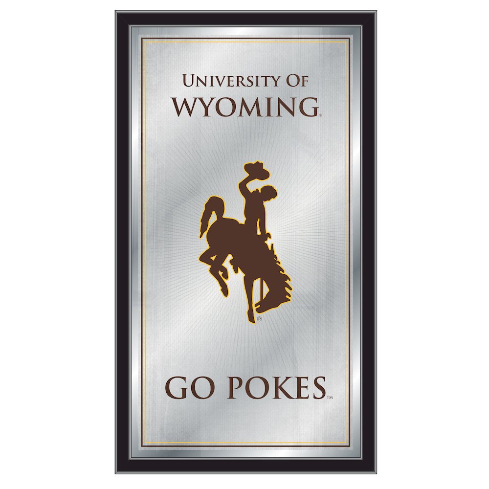 Wyoming 26" x 15" Fight Song Mirror