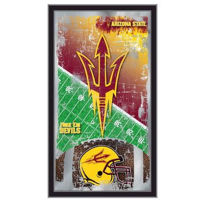 Arizona State 15" x 26" Football Mirror