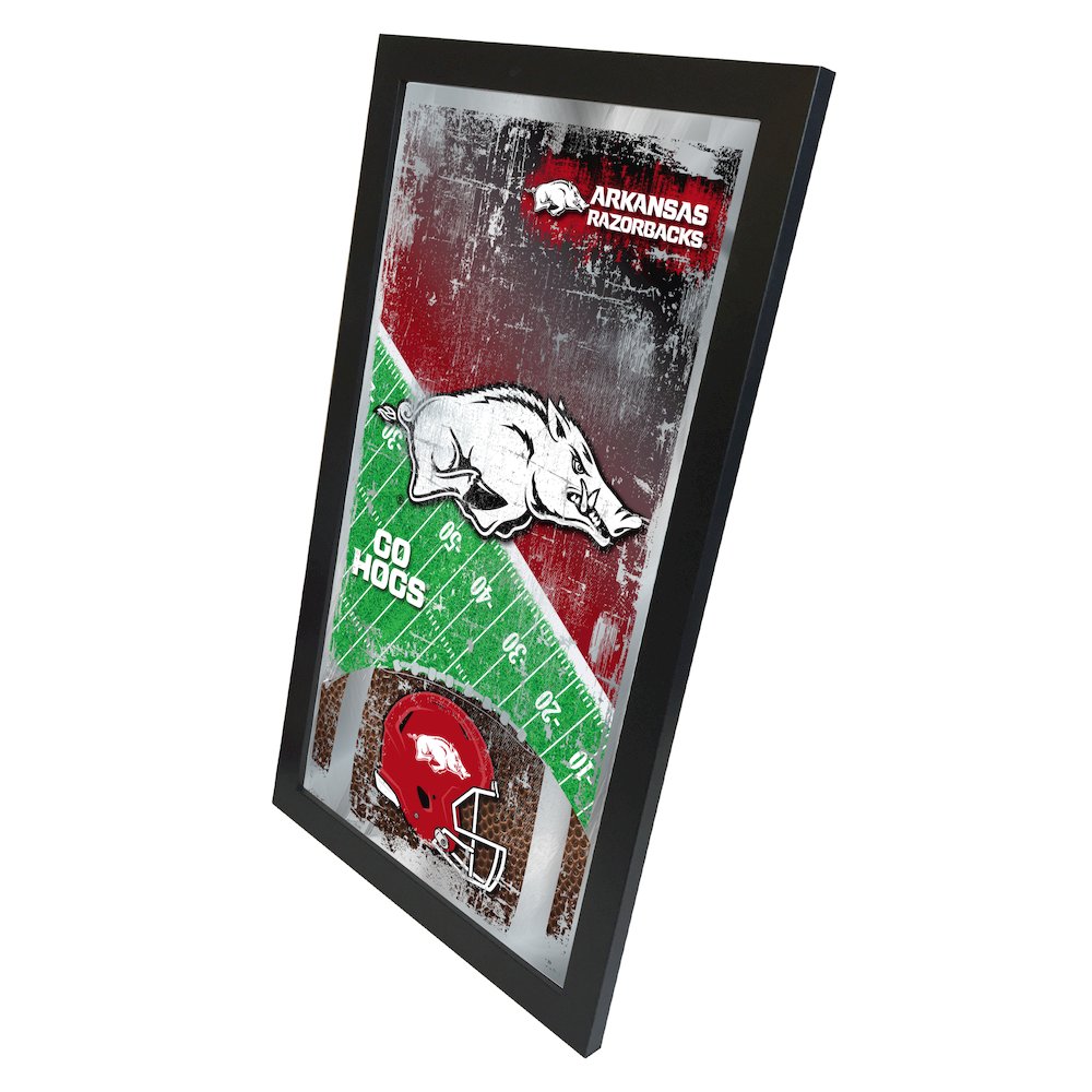 Arkansas 15" x 26" Football Mirror