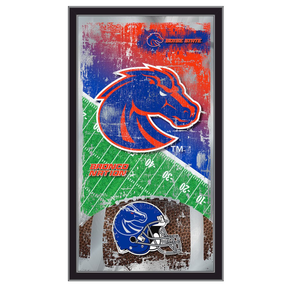 Boise State 15" x 26" Football Mirror