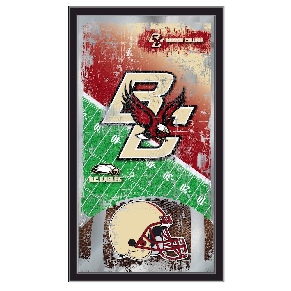 Boston College 15" x 26" Football Mirror